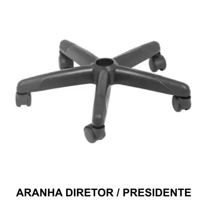 Aranha Diretor / Presidente c/ Rodizios 19011 Solução Office 2