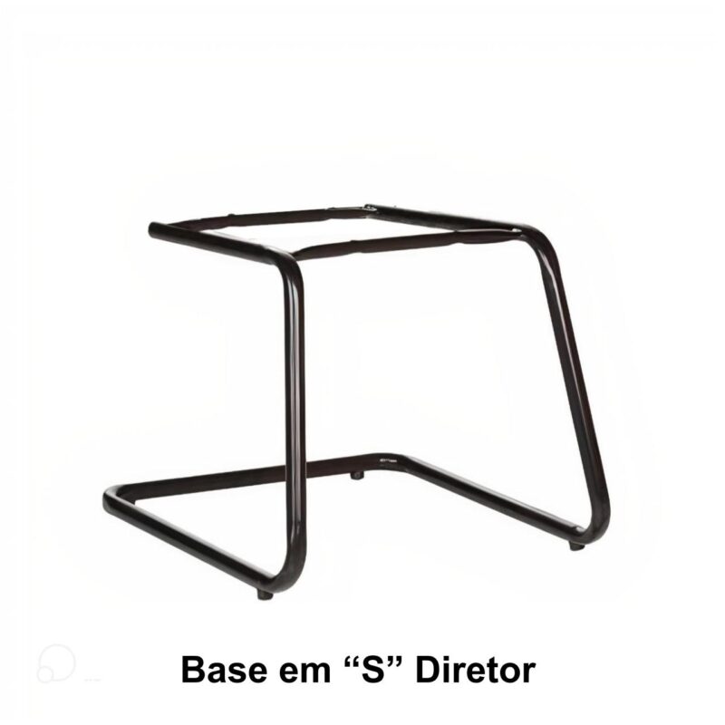 Base em “S” DIRETOR Preta – PMD – 42210 Solução Office 2