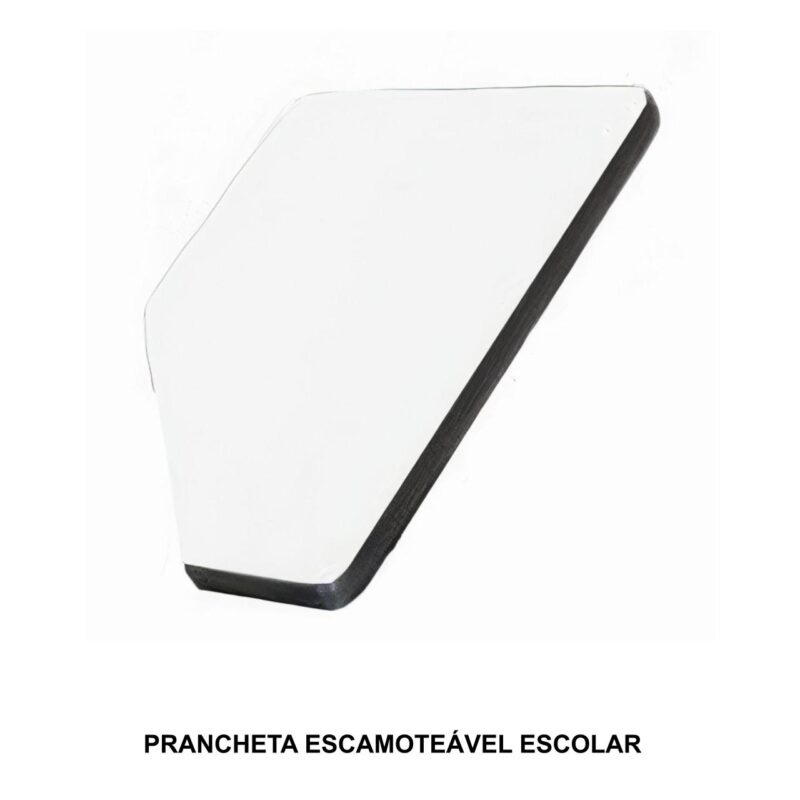 Prancheta Escamoteável Escolar – Branca – 67884 Solução Office 2