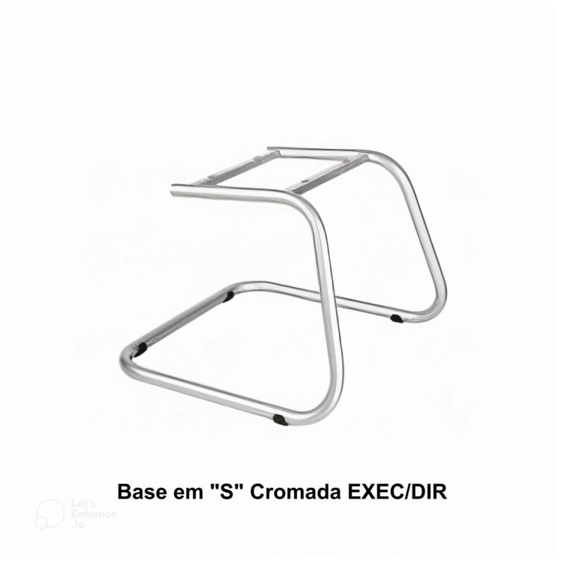 Base em “S” Cromada EXEC/DIR – PMD – 42130 Solução Office 2