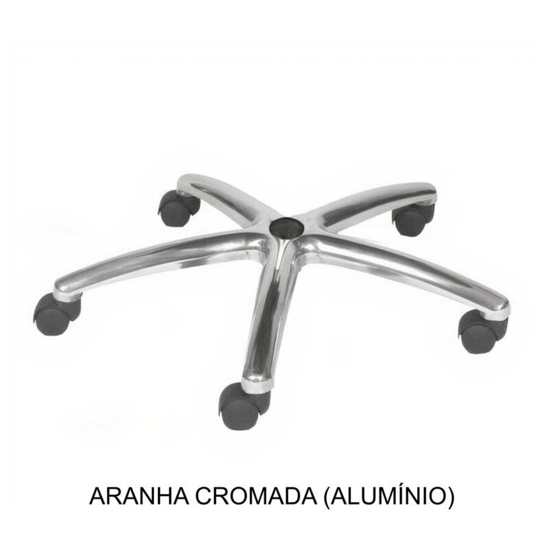 Aranha CROMADA (ALUMINIO) – ROAL – 98805 Solução Office 2