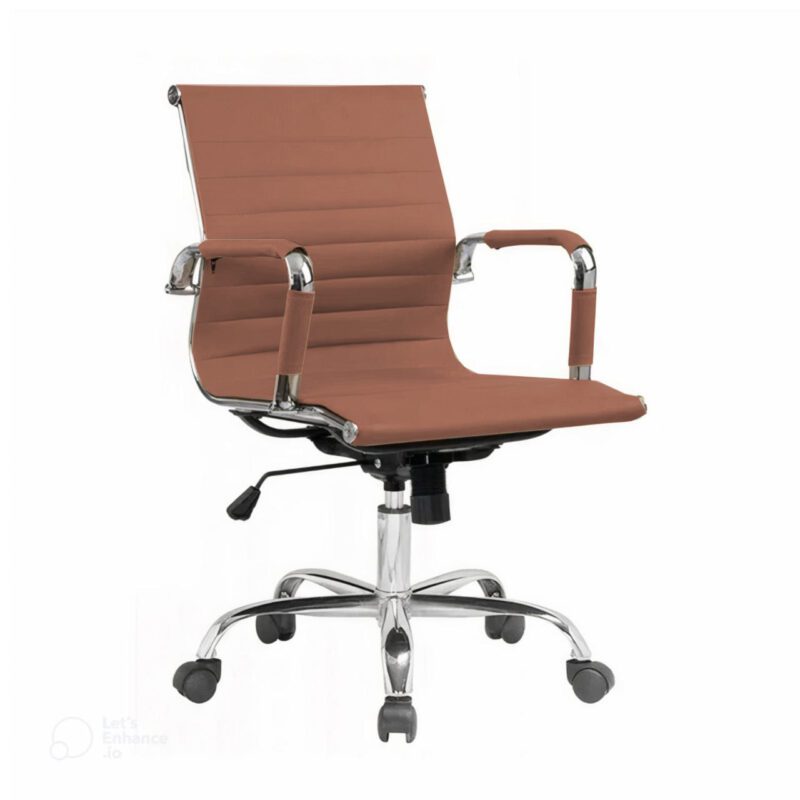 Cadeira DIRETOR Charles Eames Esteirinha – CARAMELO – 32883 Solução Office 2